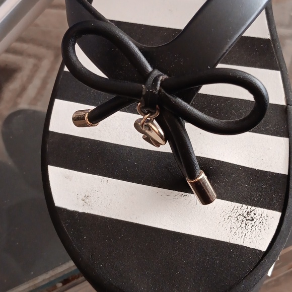 Kate Spade Rhett thong wedge sandals 9M - Picture 5 of 5
